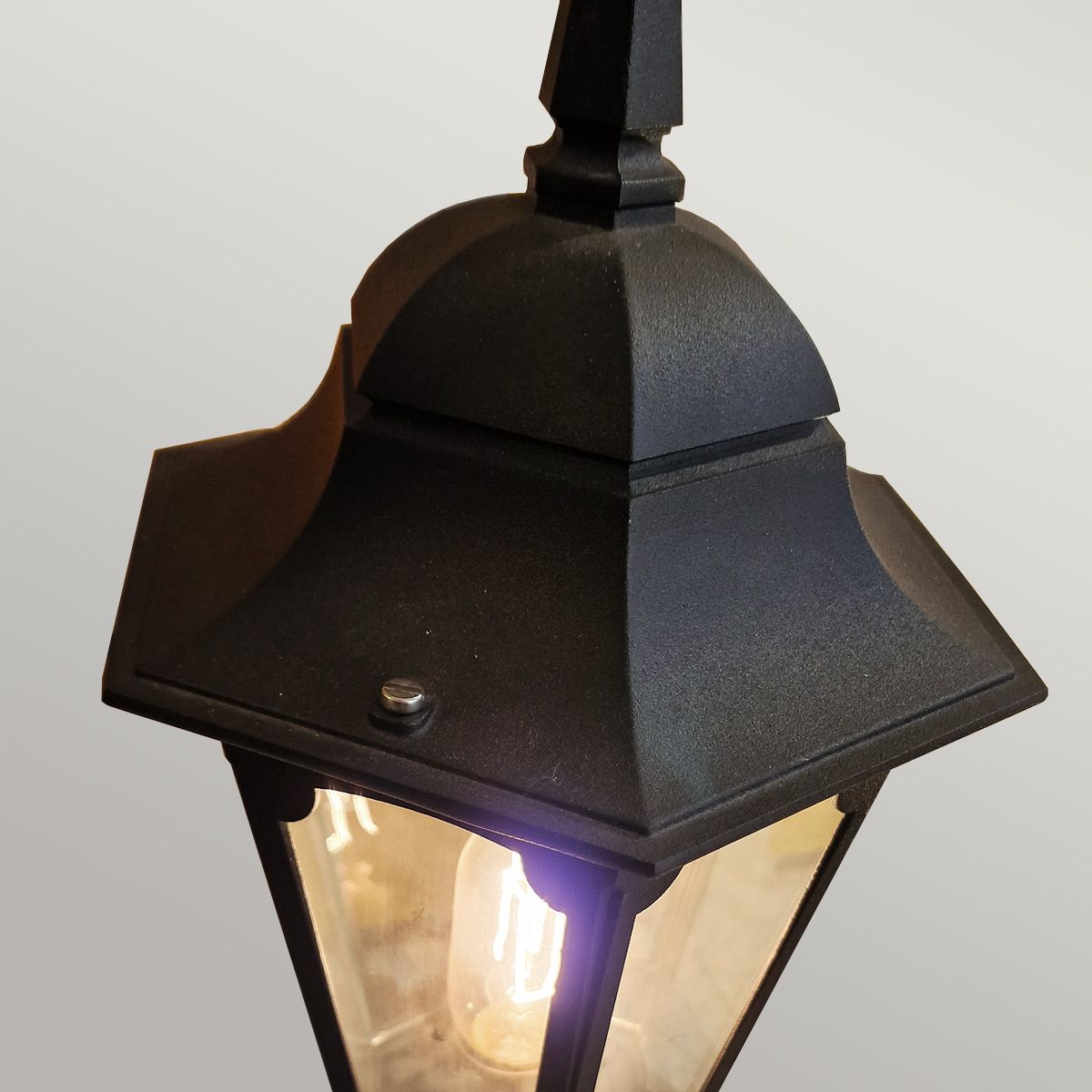 Parish Mini 1 Light Pedestal Lantern - Comet Lighting