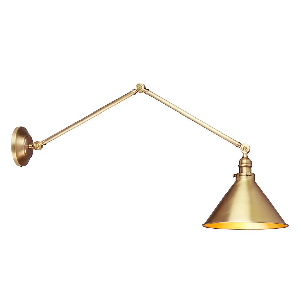Provence 1-Light Wall Light/Pendant Ceiling Light Aged Brass - Comet Lighting