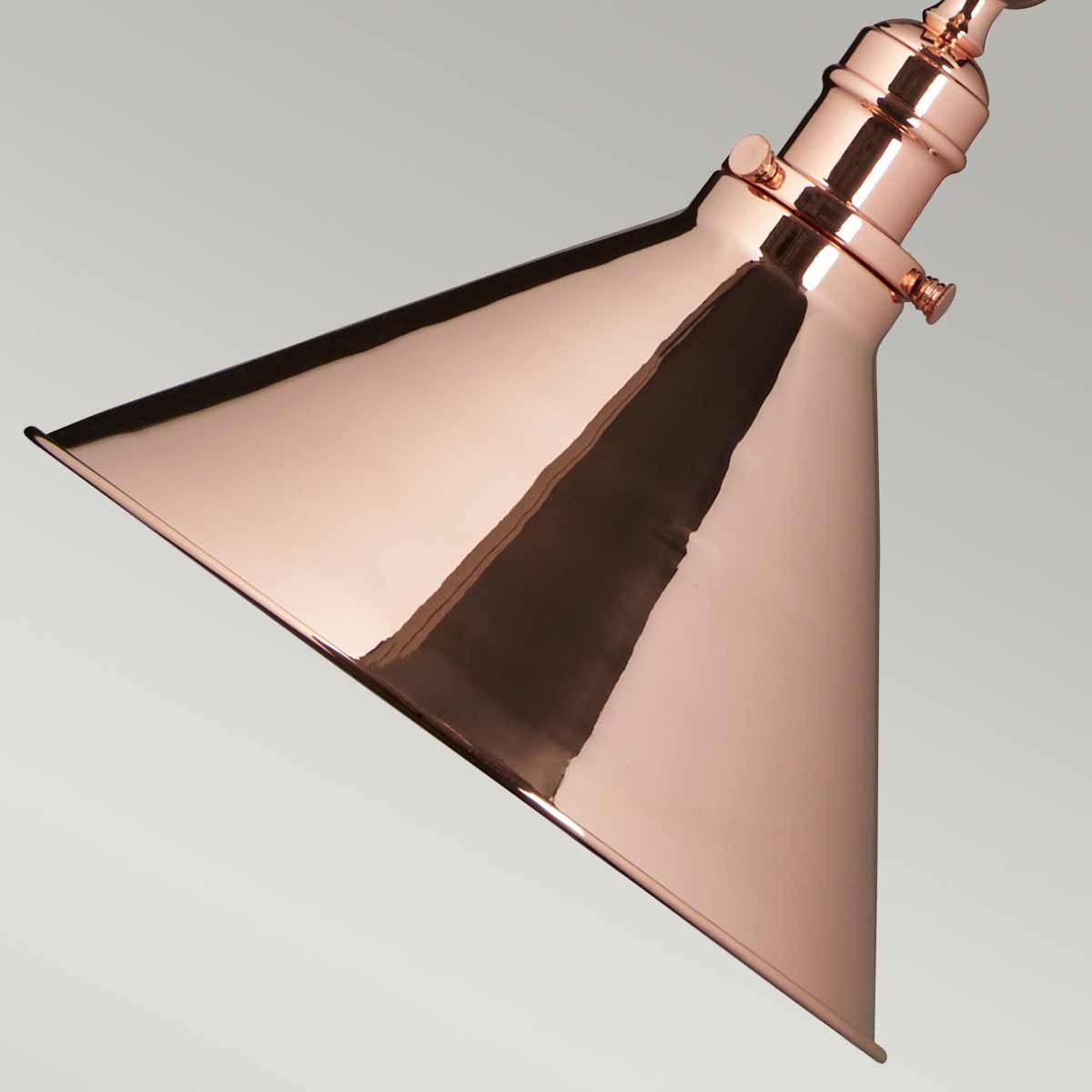 Provence 1 Light Wall Light/Pendant - Polished Copper