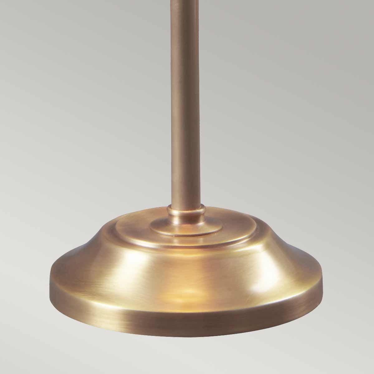 Provence 1 Light Stick Lamp - Aged Brass - Comet Lighting