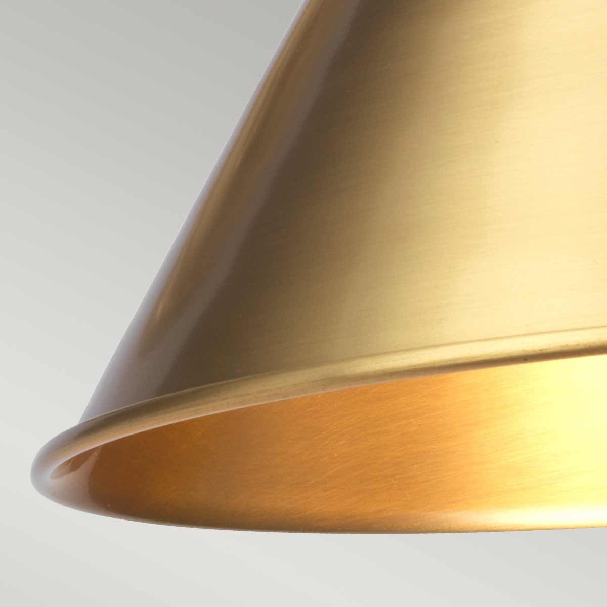 Provence 1 Light Wall Light - Aged Brass - Comet Lighting