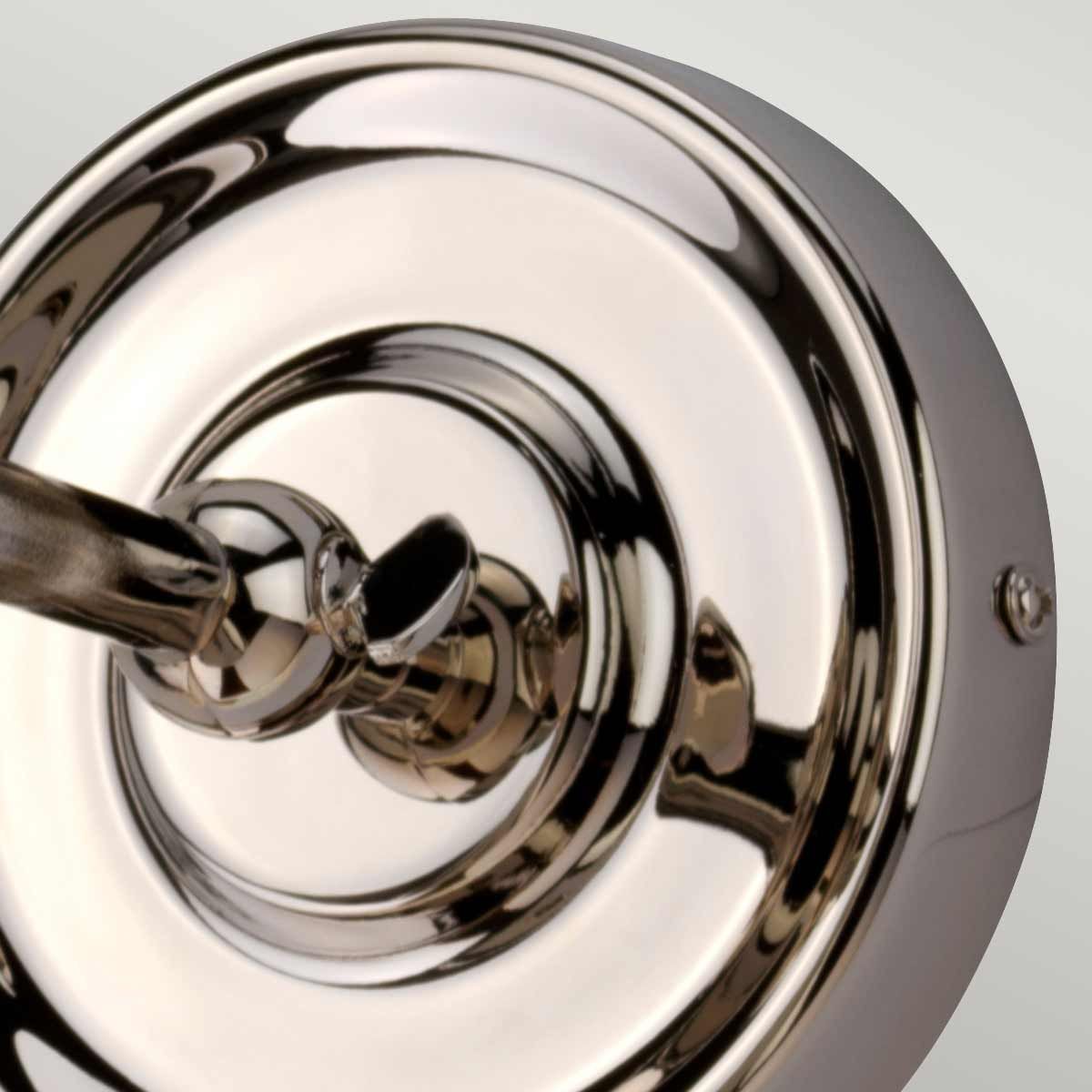 Provence 1 Light Wall Light - Polished Nickel - Comet Lighting