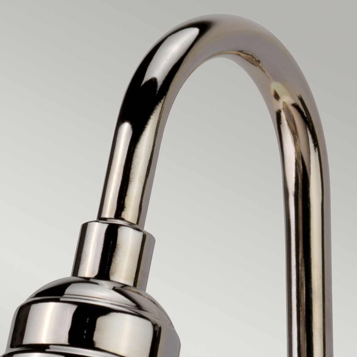 Provence 1 Light Wall Light - Polished Nickel - Comet Lighting