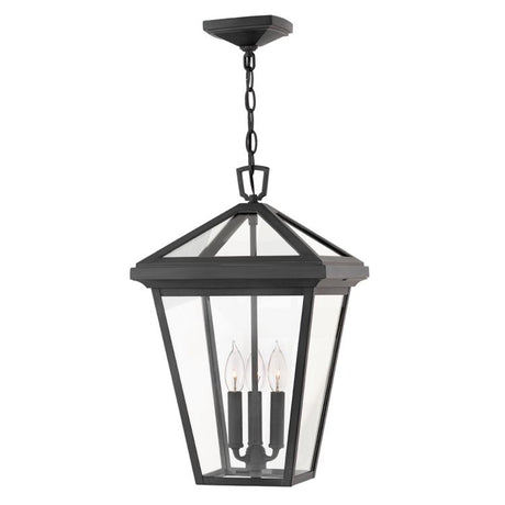 Quintiesse Alford Place 3Lt Large Chain Lantern - Museum Black