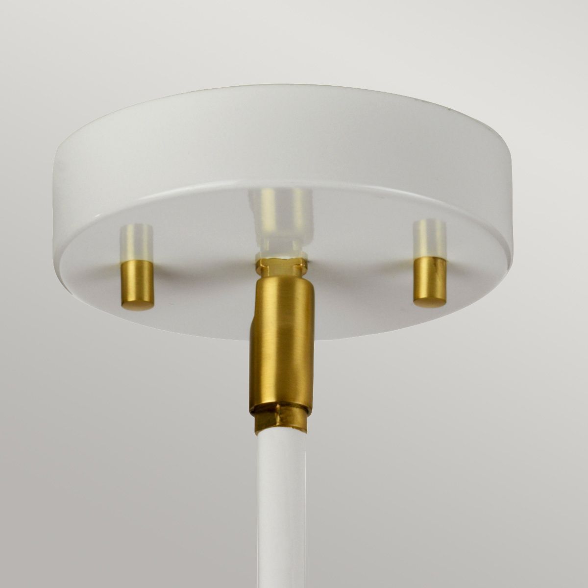 Quinto 1 Light Wall Light - White Aged Brass - Comet Lighting