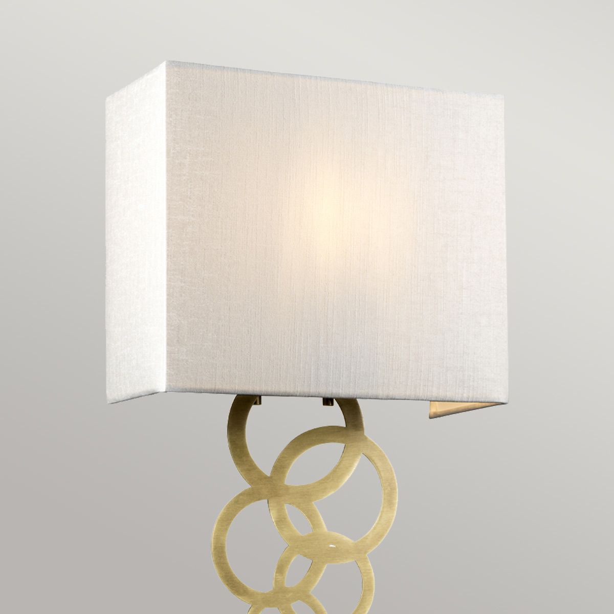 Rosa Medium 1 Light Wall Light - Aged Brass - Comet Lighting