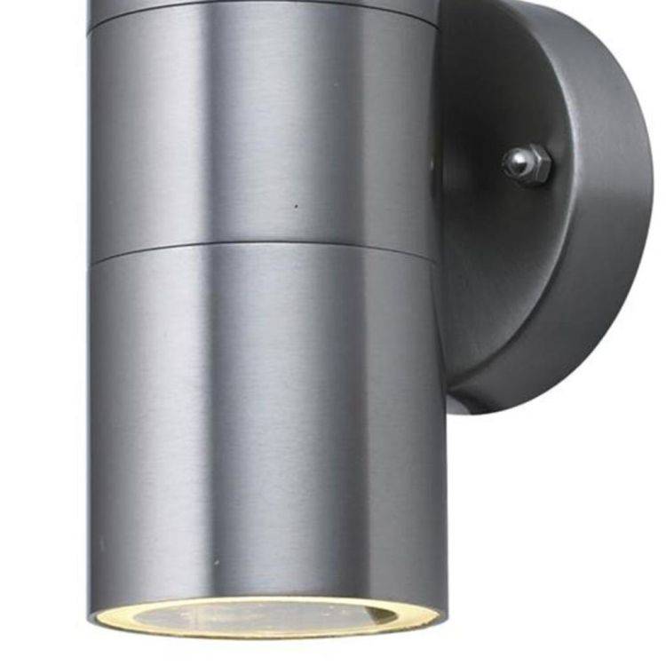 Marine Grade 2Lt LED Outdoor Light - S Silver & S Steel|IP44 - Comet Lighting