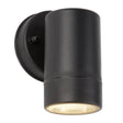 Searchlight Outdoor 1 Light Cylinder Wall Bracket Black - Comet Lighting