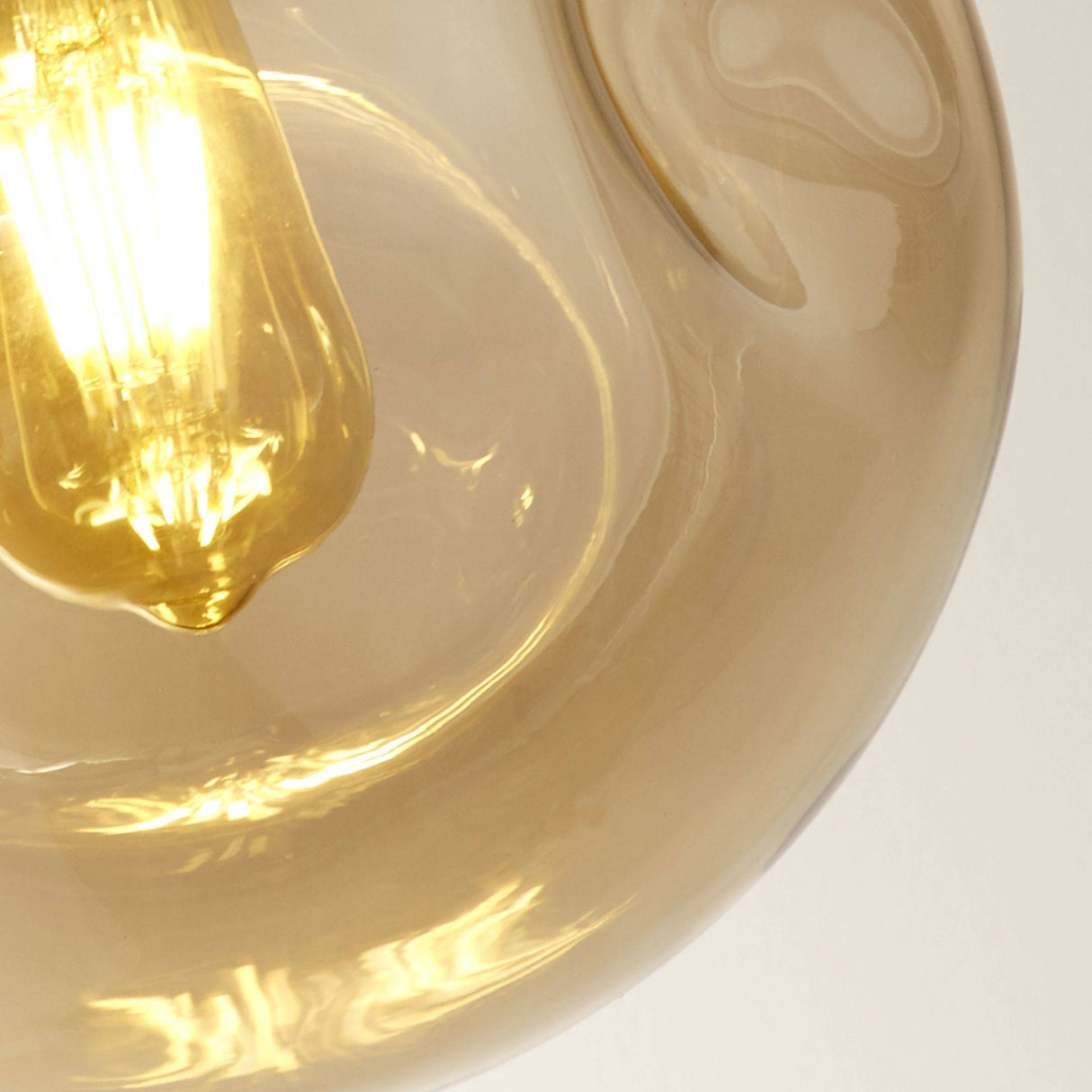 Punch 3Lt Bar Pendant- Black Metal & Champagne Punched Glass - Comet Lighting