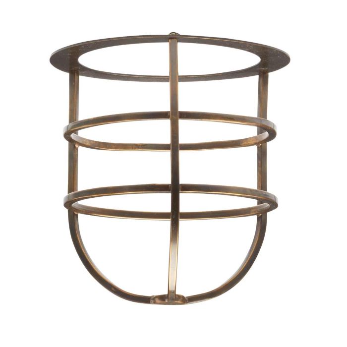 Cage Accessory for Sheldon and Somerton - Brass - Comet Lighting