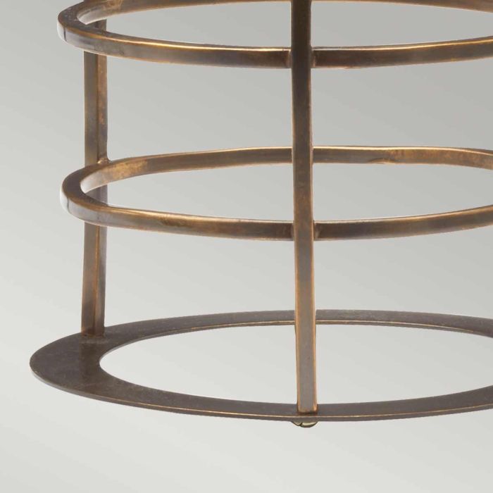 Cage Accessory for Sheldon and Somerton - Brass - Comet Lighting