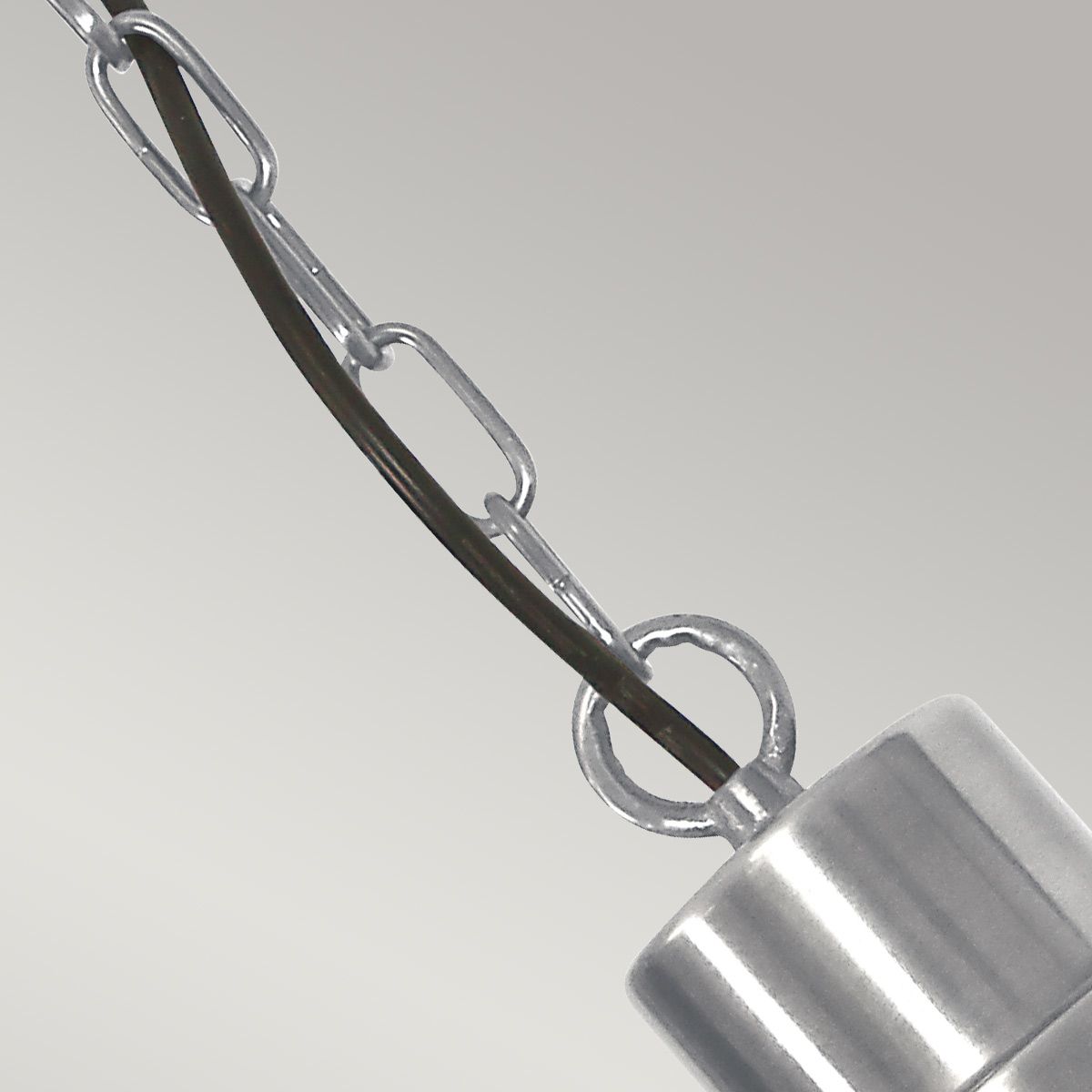 Sheldon Outdoor Chain Lantern Antique Nickel - Comet Lighting