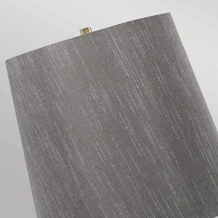 Spin 1 Light Table Lamp - Grey - Comet Lighting