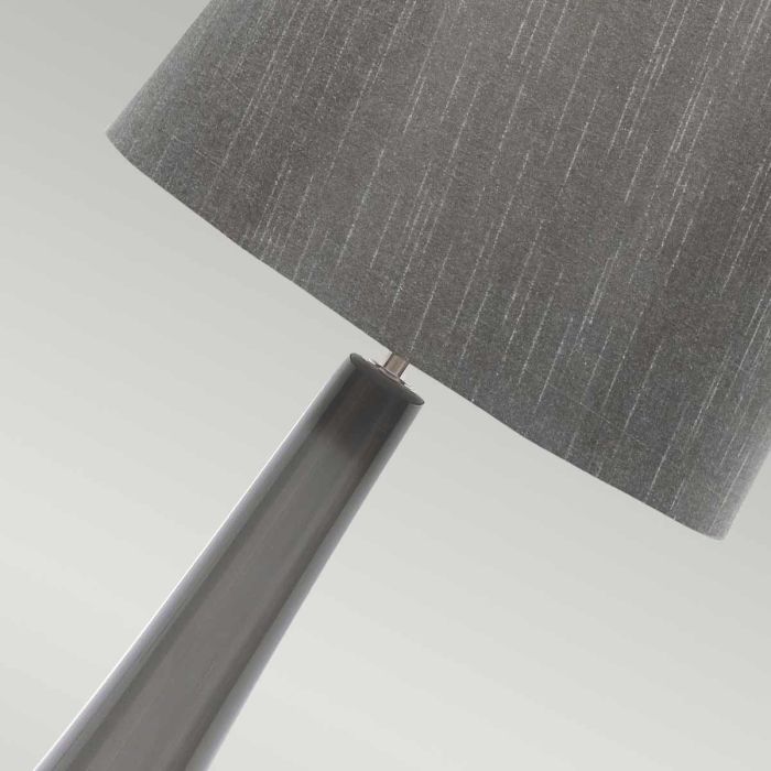 Spin 1 Light Table Lamp - Grey - Comet Lighting