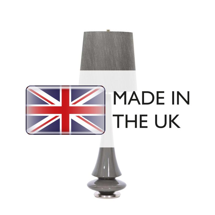 Spin 1 Light Table Lamp - Grey - Comet Lighting