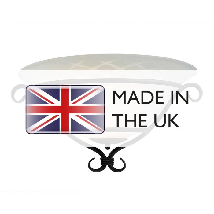 Torchiere 1 Light Wall Uplighter - Comet Lighting