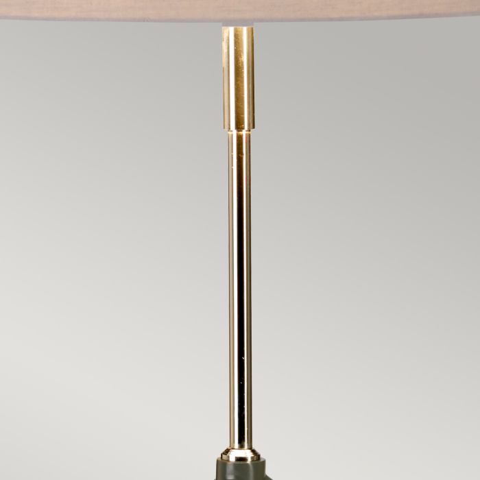 Vicenza Table Lamp - White Polished Nickel - Comet Lighting