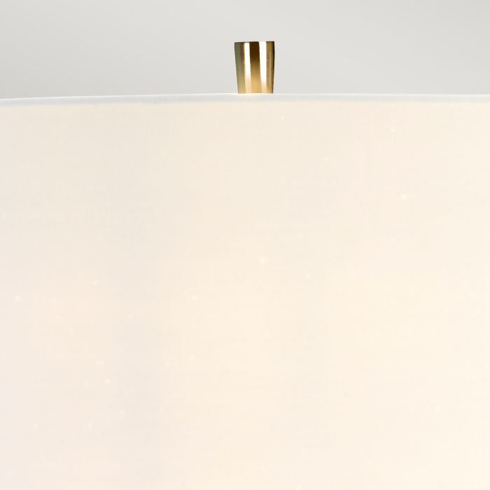 Vicenza Table Lamp - Dark Grey Polished Nickel - Comet Lighting