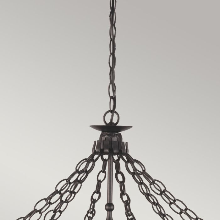 Warwick 12 Light Chandelier - Comet Lighting