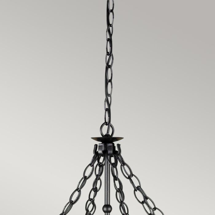 Warwick 8 Light Chandelier - Comet Lighting