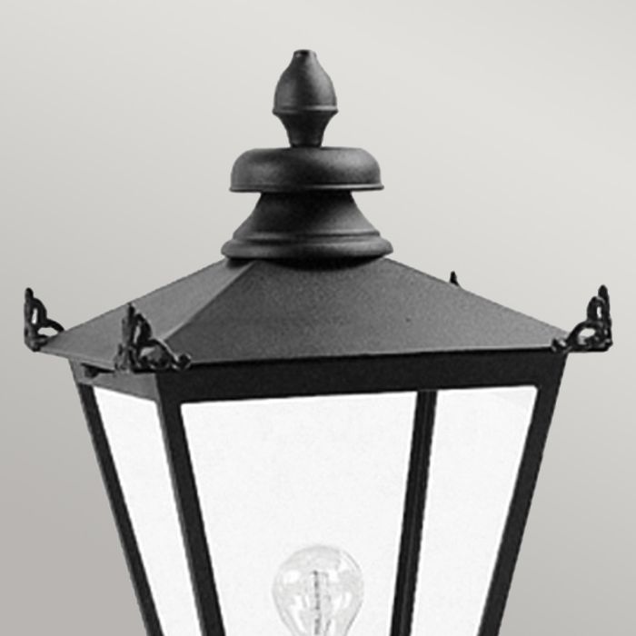 Wilmslow 1 Light Pedestal Lantern - Comet Lighting