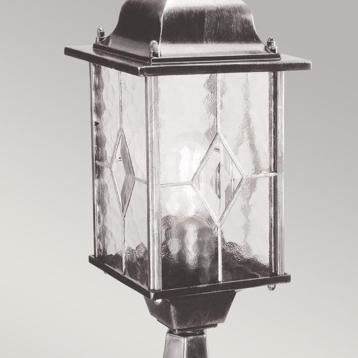 Wexford 1 Light Pedestal Lantern - Comet Lighting