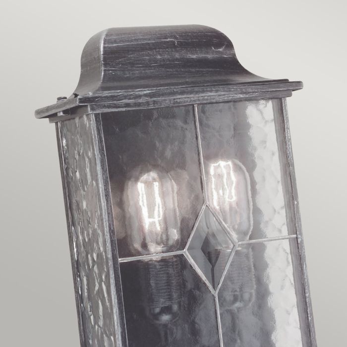 Wexford 2 Light Half Lantern - Comet Lighting