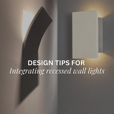 Integrating recessed wall lights, lighting, modern lights