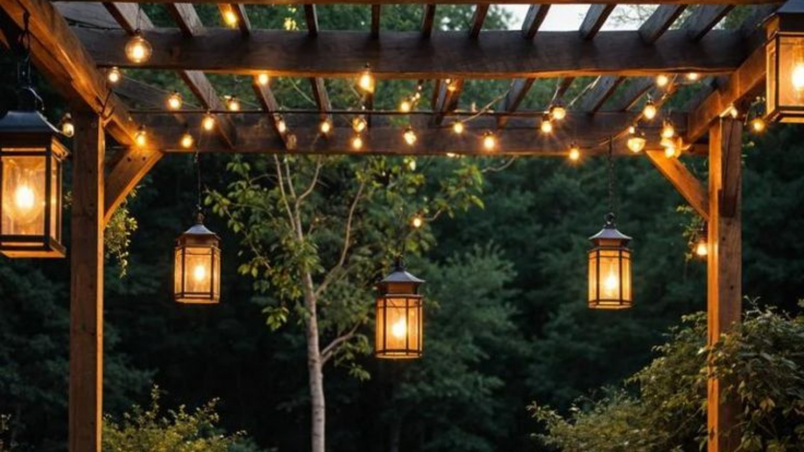 Brighten up your outdoors with the perfect pendant lighting