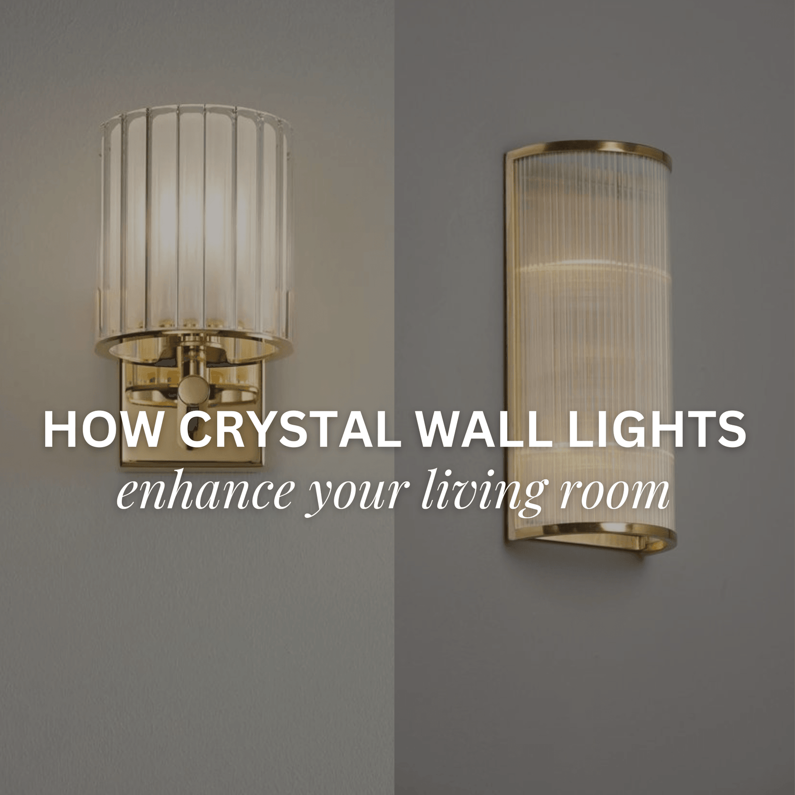 Crystal wall light, living room light, lighting collection, modern lights