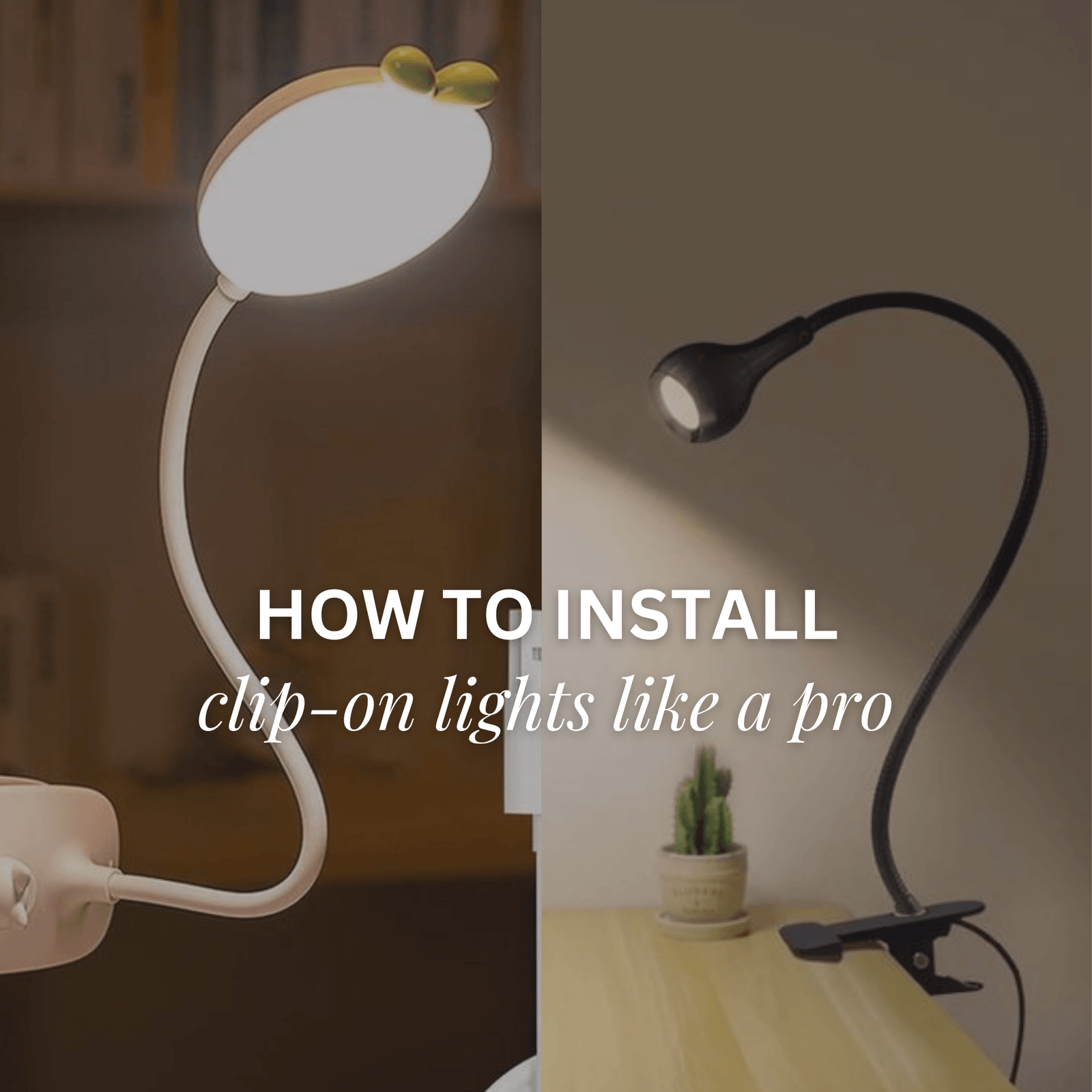 clip-on lights
