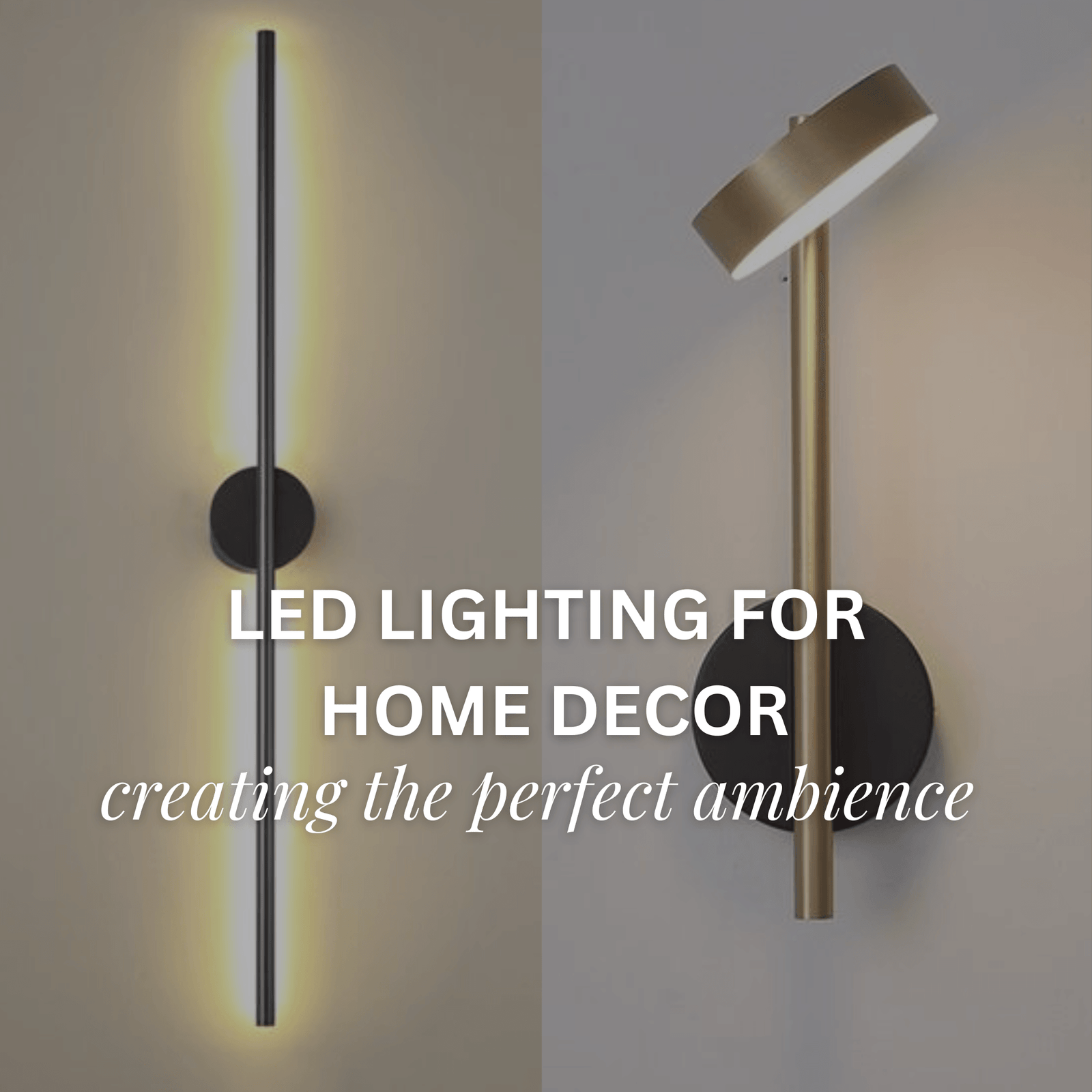 LED lighting, lighting collection, modern lighting