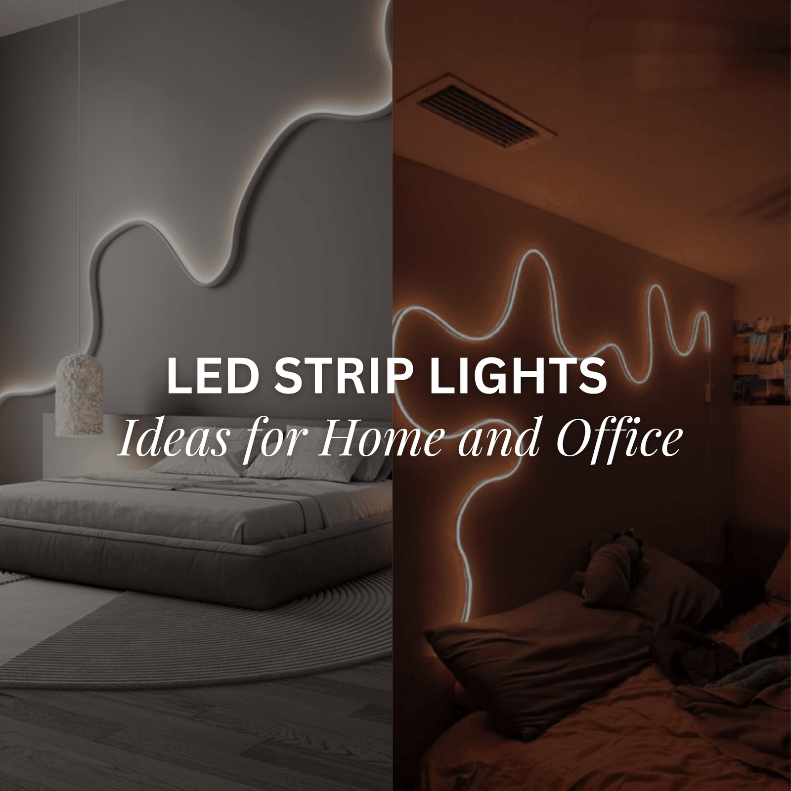LED Strip Lights: Creative Ideas for Home and Office - Comet Lighting Ltd.