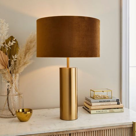 Brass Gold Table Lamps - Comet Lighting