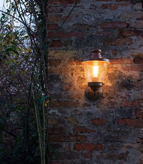 Copper Brass Outdoor Wall Lights - Comet Lighting