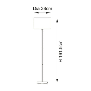 Longshore 1lt Floor - Comet Lighting