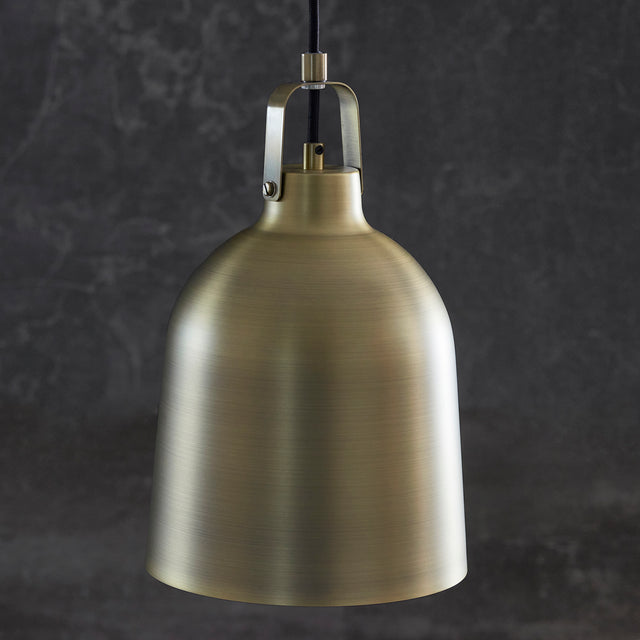 Lazenby Pendant Ceiling Light Antique Brass