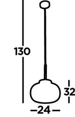 Ayles 1Lt Pendant Ceiling Light Black - Comet Lighting