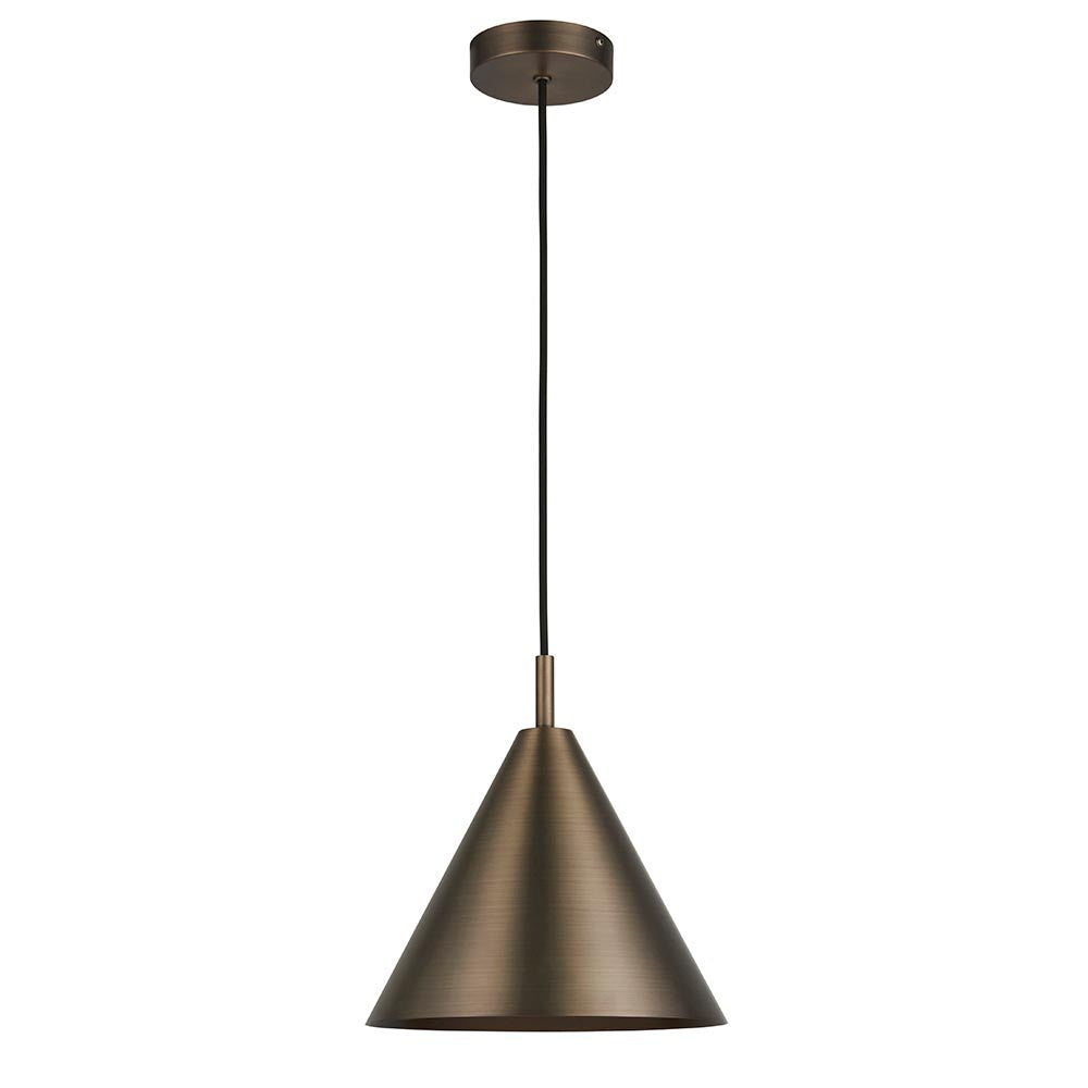 Cape Pendant Brushed antique bronze plate