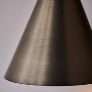 Cape Wall Brushed antique bronze plate