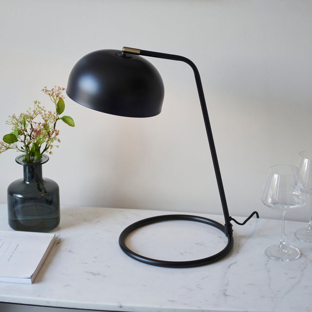 Brair New Table Lamp Matt Black