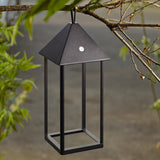 Hoot Large Touch Lantern Matt Black - Comet Lighting