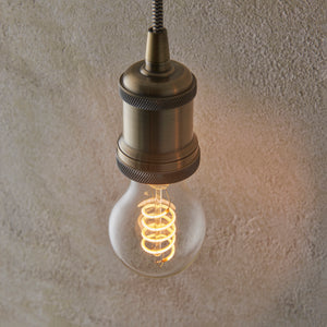 Endon E27 LED Spiral GLS Filament 4w 2200k 265lm Dimmable - Comet Lighting