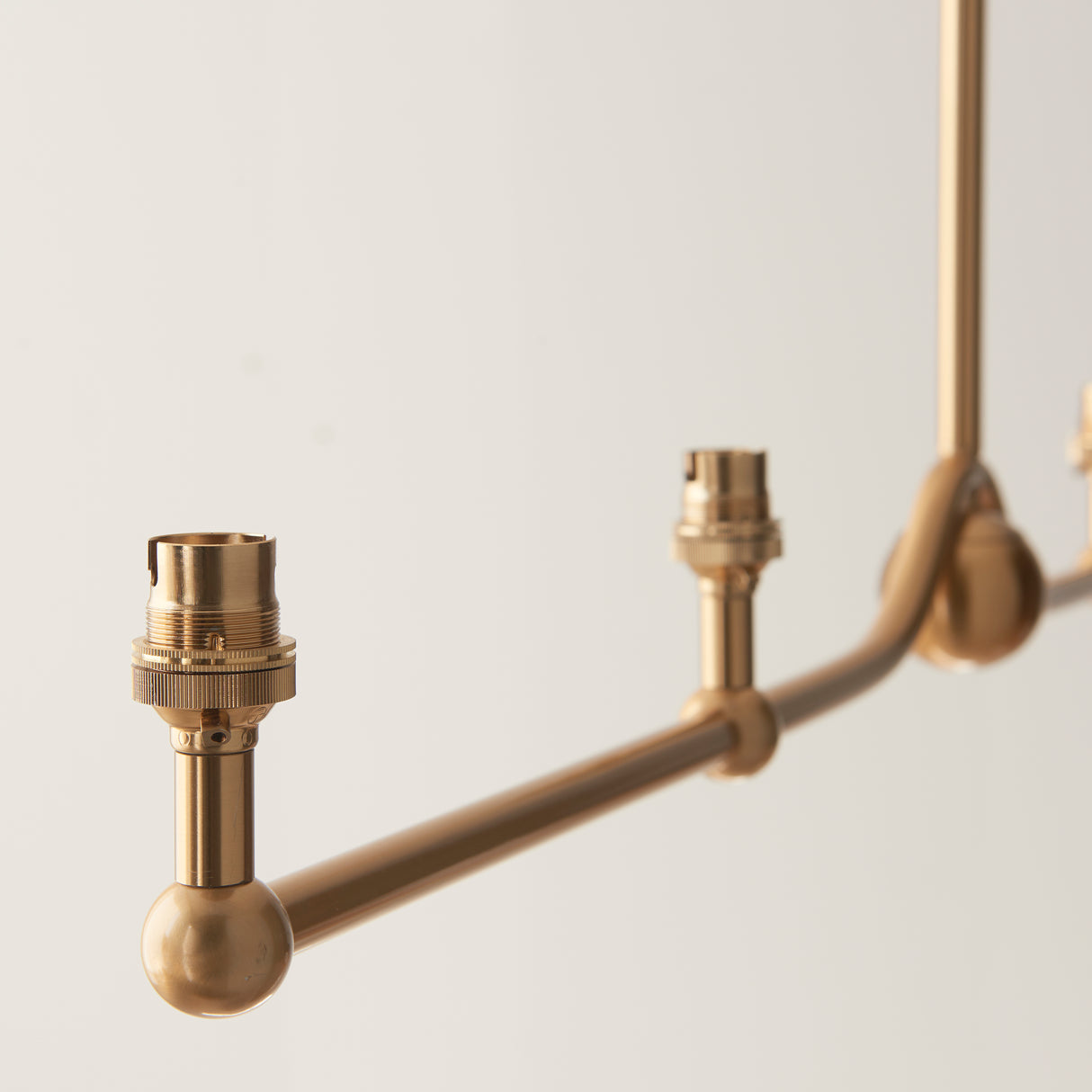 Santiago 4lt Linear Pendant Fitting - Comet Lighting
