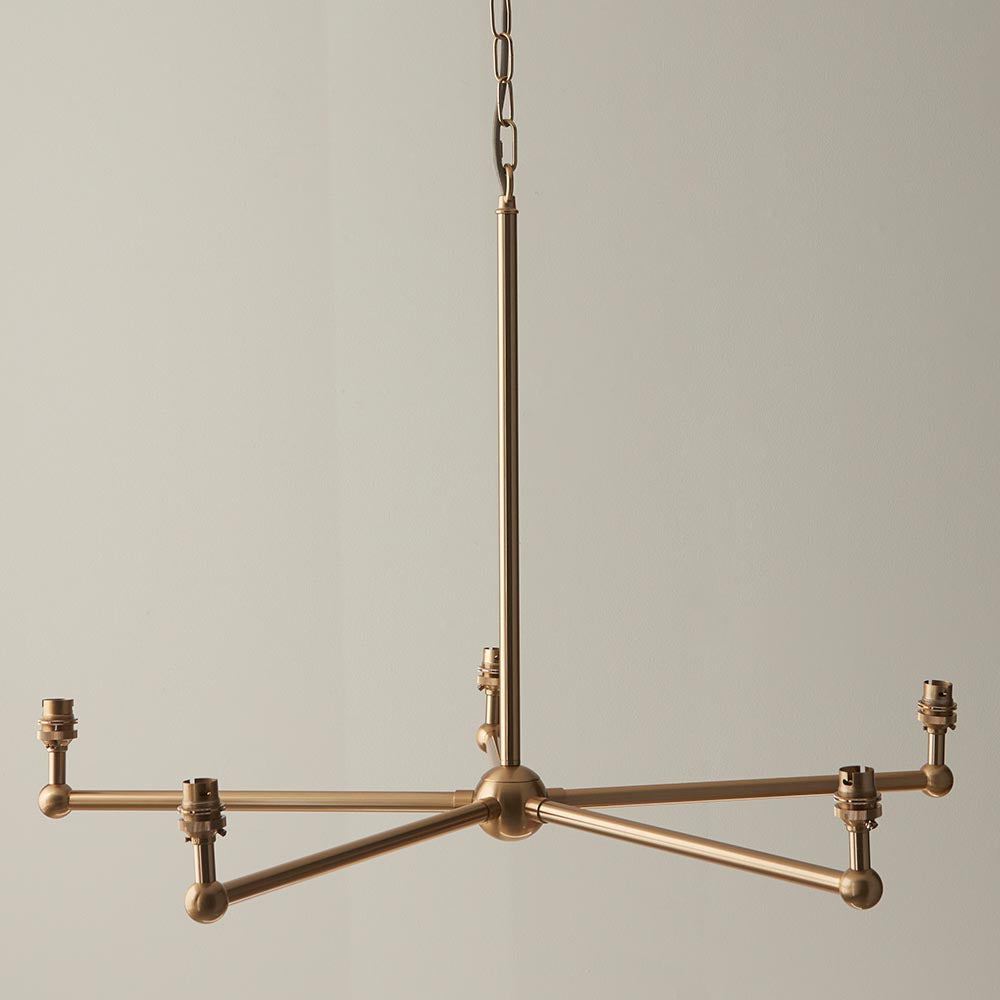 Santiago 5lt Pendant Fitting - Comet Lighting