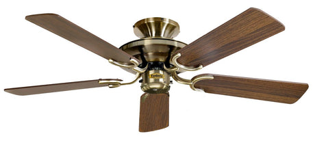 Mayfair 42inch Ceiling Fan without Light Antique Brass