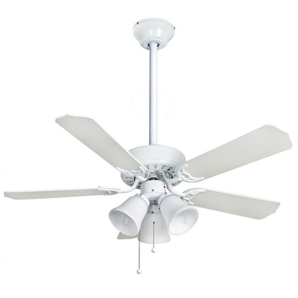 Belaire Combi 42inch Ceiling Fan with Light White