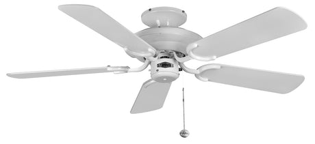 Mayfair 42inch Ceiling Fan without Light White