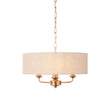 Highclere 3lt Pendant - Comet Lighting