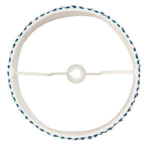 Ripple 35cm Tapered Shade - MarlinBlueRipple - Comet Lighting